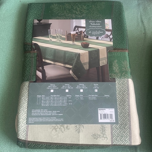 Tablecloth & Napkin Set - Picture 9 of 9